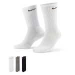 Nike Everyday Cushion Crew White Grey Black 3pk Socks
