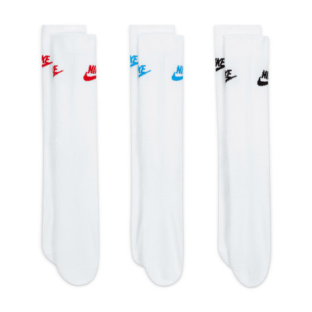 Nike Sportswear Everyday Essential White 3pk Socks
