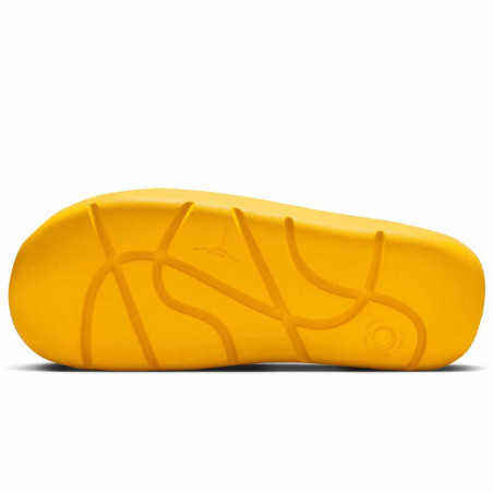 Jordan Post Yellow Ocher Flip Flops