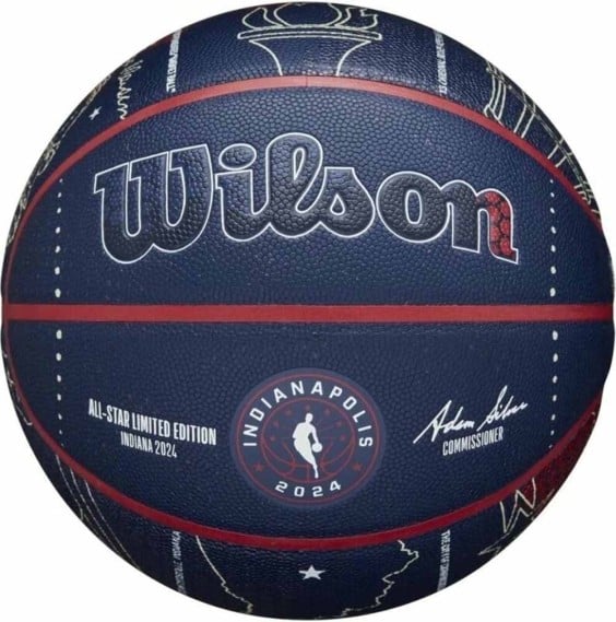 Wilson NBA Buy Ball 2024 All Star Collector Sz7 | 24Segons