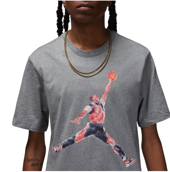 Jordan Acheter T-shirt Brand Carbon Heather | 24Segons