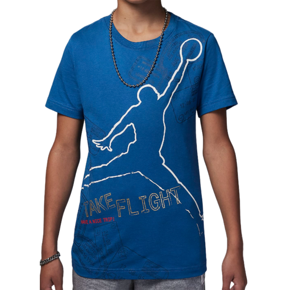 Jordan Acquista la T-shirt Air Junior Graphic Industrial Blue | 24Segons