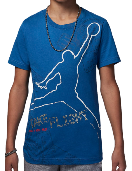 Jordan Acquista la T-shirt Air Junior Graphic Industrial Blue | 24Segons