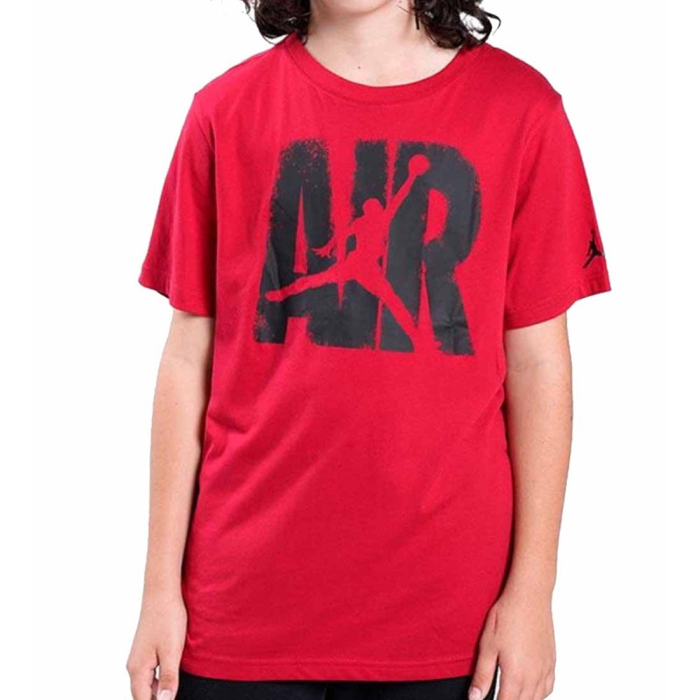 Junior Air Jordan Jumpman Air Out Red T-Shirt