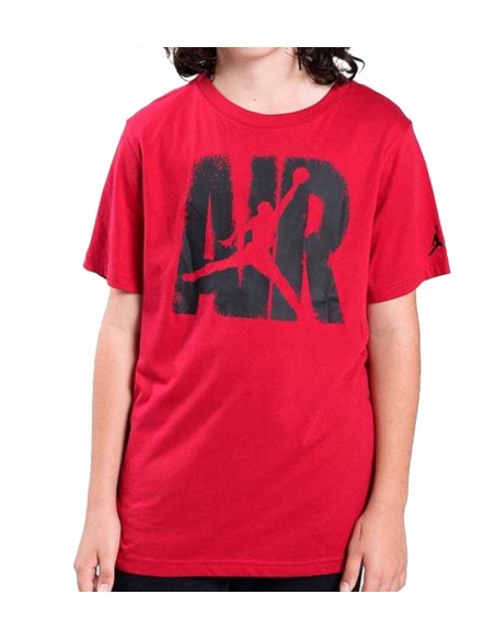 Jordan Acquista la T-shirt Air Junior Jumpman Air Out Red | 24Segons