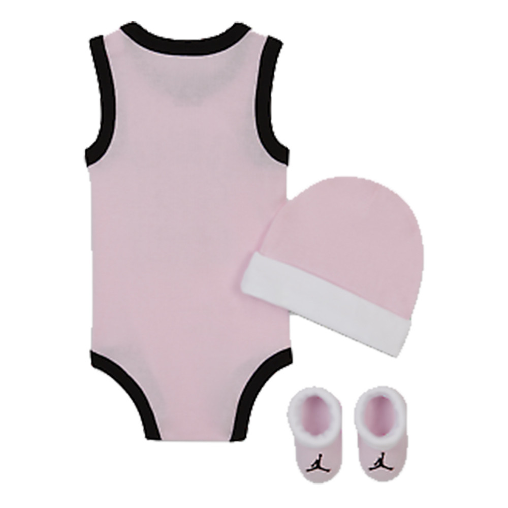 Baby Set Jordan Jersey Pink