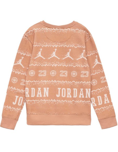 Jordan Acquistare Felpa Junior Holiday Fleece Crewneck Hemp | 24Segons