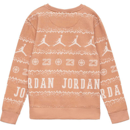 Junior Jordan Holiday Fleece Crewneck Hemp Sweatshirt