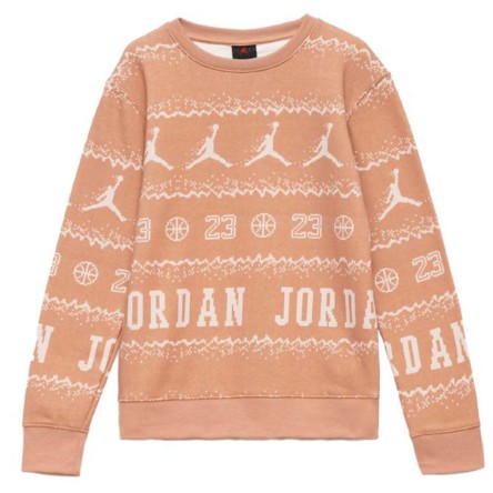 Buy Junior Jordan Holiday Fleece Crewneck Hemp Sweatshirt | 24Segons