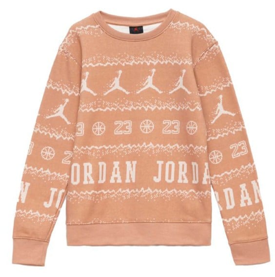 Jordan Acquistare Felpa Junior Holiday Fleece Crewneck Hemp | 24Segons