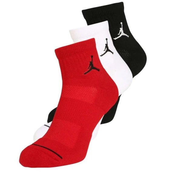 Jordan Acquista Calzini Junior Jumpman Rosso Bianco Nero 3PK |24Segons