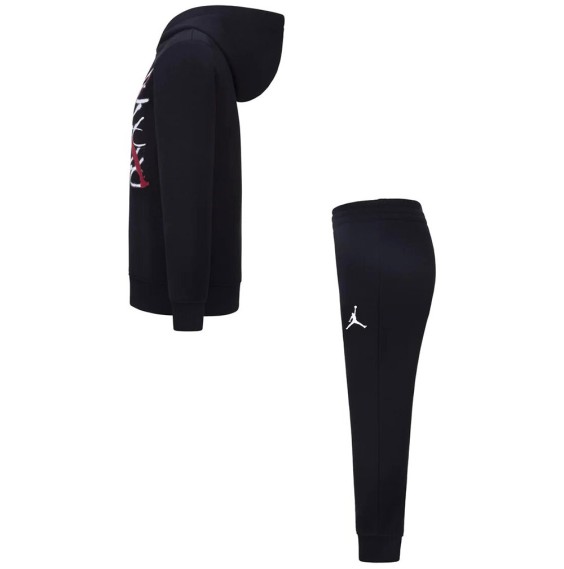 Jordan Acquista la tuta da ginnastica per bambini Flight Spray Black | 24Segons
