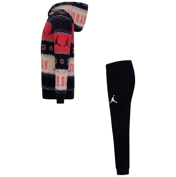 Jordan Acquista la tuta da ginnastica per bambini Essentials Holiday Black | 24Segons