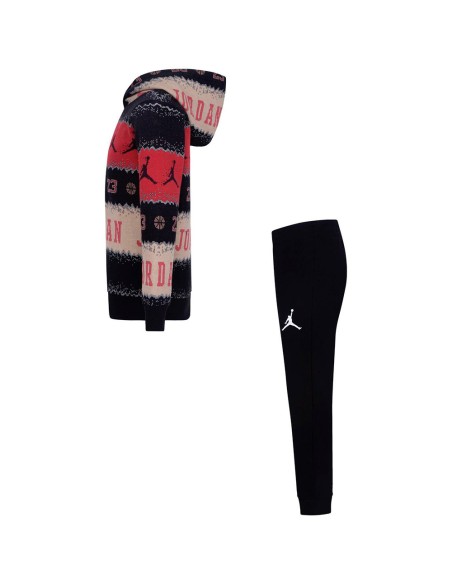 Jordan Acquista la tuta da ginnastica per bambini Essentials Holiday Black | 24Segons