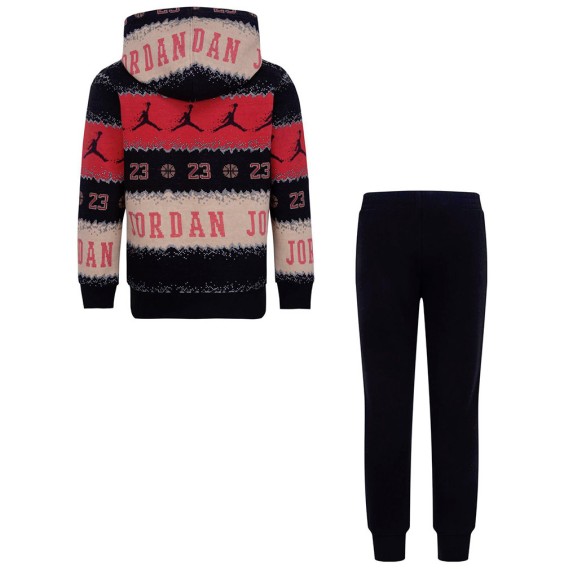 Jordan Acquista la tuta da ginnastica per bambini Essentials Holiday Black | 24Segons