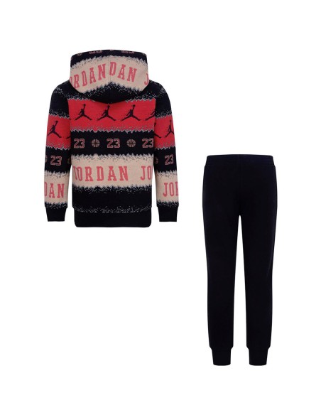Jordan Acquista la tuta da ginnastica per bambini Essentials Holiday Black | 24Segons