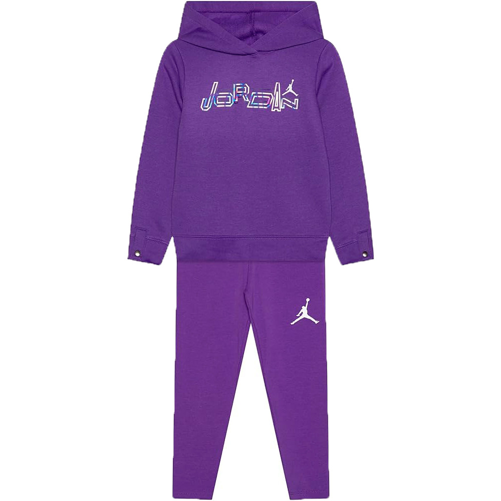Buy Girl Jordan Take Flight Purple Tracksuit | 24Segons