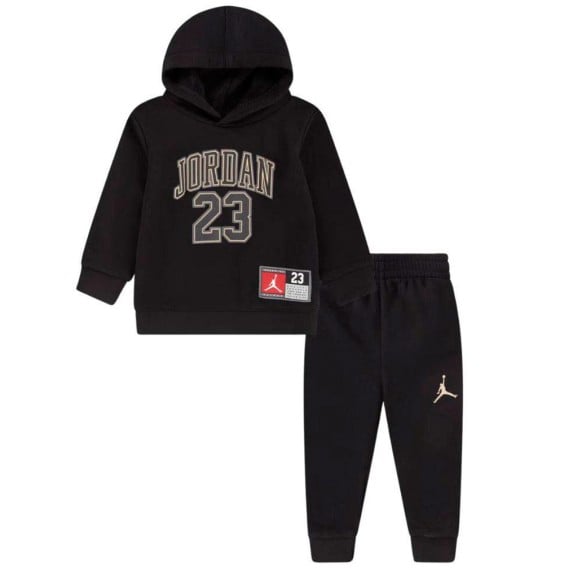 Jordan Acheter Kids Tracksuit Sweat Black Gold | 24Segons