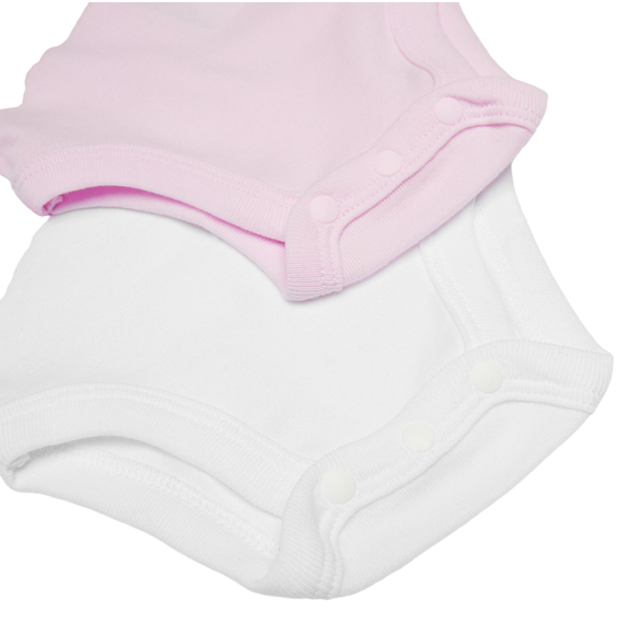 Jordan Acquista Body Baby Jersey Box Set 5P Bianco Rosa|24Segoni