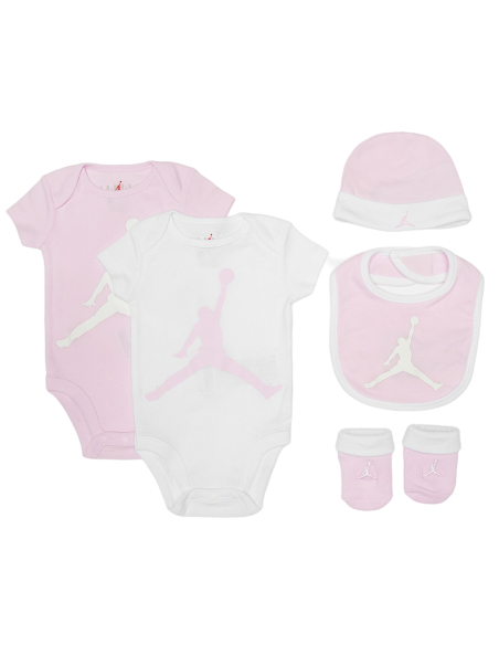 Jordan Buy Body Baby Jersey Box Set 5P White Pink|24Segons