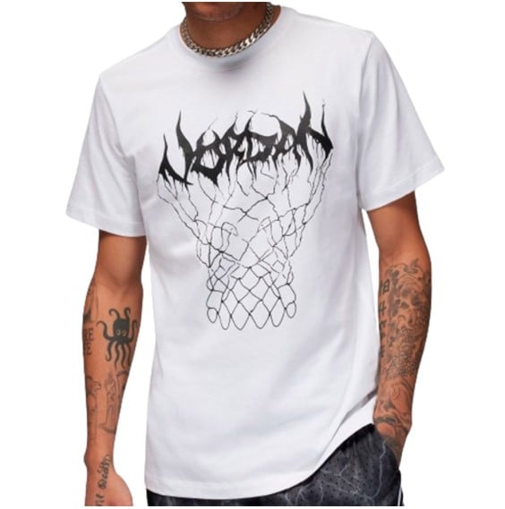 Jordan Acheter Dri-FIT Sport GFX White T-Shirt | 24Segons