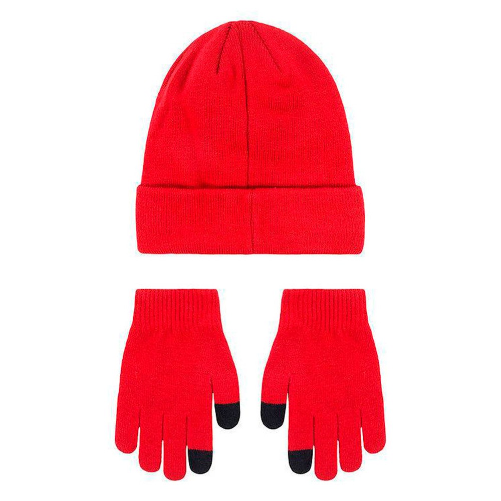 Set Gorro Guants Jordan Kids Essential Red