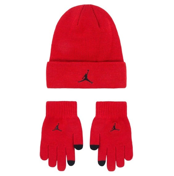 Jordan Comprare Set Cappello Guanti Bambini Essenziale Rosso |24Segoni