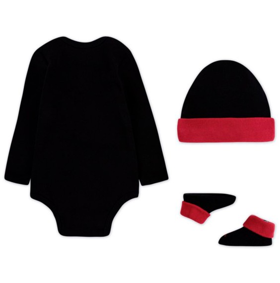 Jordan Acheter Baby Set Longsleeve Jumpman Black Red | 24Segons