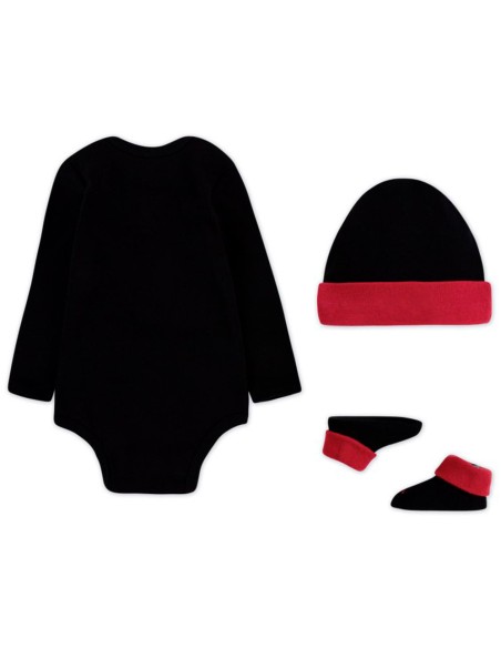 Jordan Acheter Baby Set Longsleeve Jumpman Black Red | 24Segons