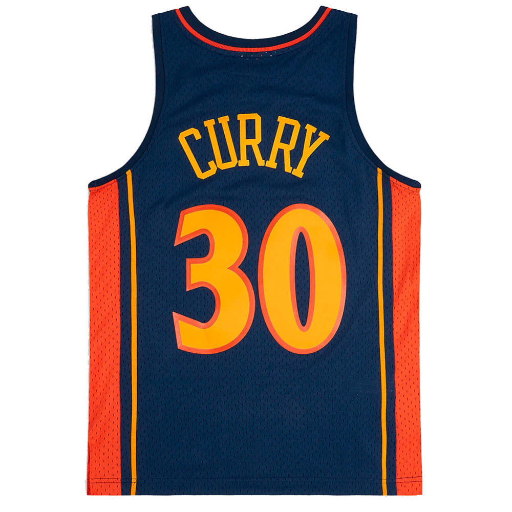 Stephen Curry Golden State Warriors 09-10 Navy Retro Swingman