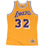 Magic Johnson Los Angeles Lakers 84-85 Yellow Retro Swingman