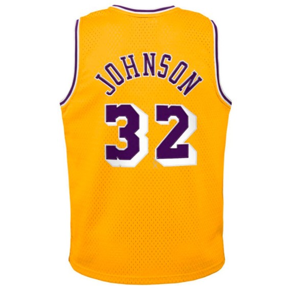 Acquista Magic Johnson Los Angeles Lakers 84-85 Retro Swingman|24Segoni
