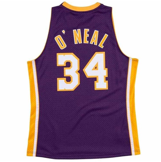 Acheter Shaquille O'Neal Lakers 99-00 Purple Retro Swingman | 24Segons