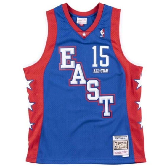 Acquista la maglietta Vince Carter All-Star East 2004 Retro Swingman |24Segons