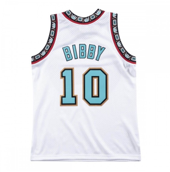 Acquista la Maglietta Mike Bibby Vancouver Grizzlies 98-99 Bianco|24Segoni
