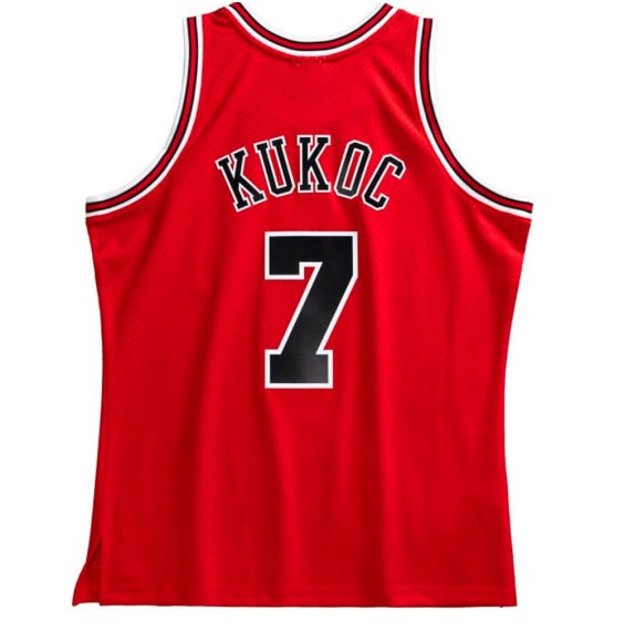Buy Toni Kukoc Chicago Bulls 97-98 Red Swingman | 24Segons