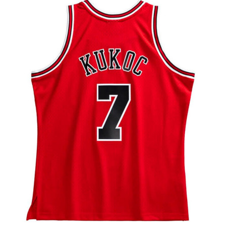 Toni Kukoc Chicago Bulls 97-98 Red Retro Swingman