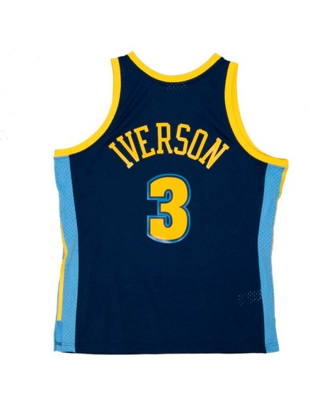 Comprare Allen Iverson Denver Nuggets 06-07 Blue Swingman | 24Segons