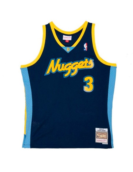 Acheter Allen Iverson Denver Nuggets 06-07 Blue Swingman | 24Segons