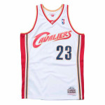 LeBron James Cleveland Cavaliers 03-04 White Retro Swingman