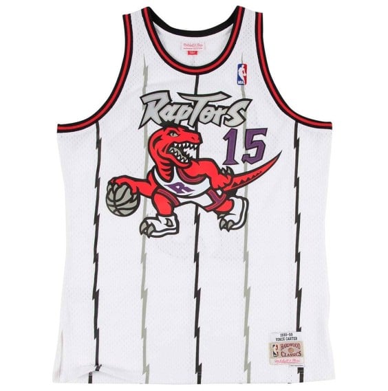 Acquista Vince Carter Toronto Raptors 98-99 Bianco Swingman | 24Segons