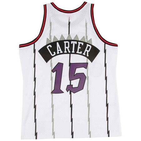 Vince Carter Toronto Raptors 98-99 White Retro Swingman