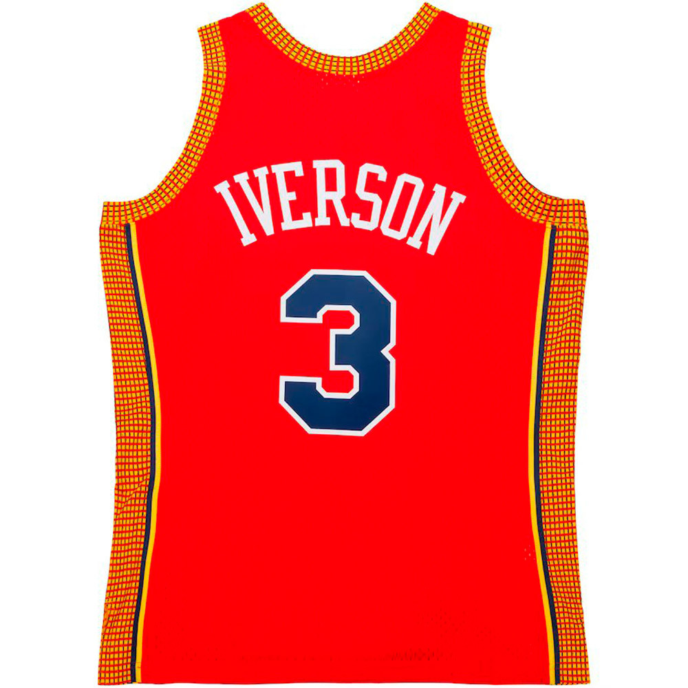 Allen Iverson Philadelphia 76ers 04-05 Retro Red Swingman