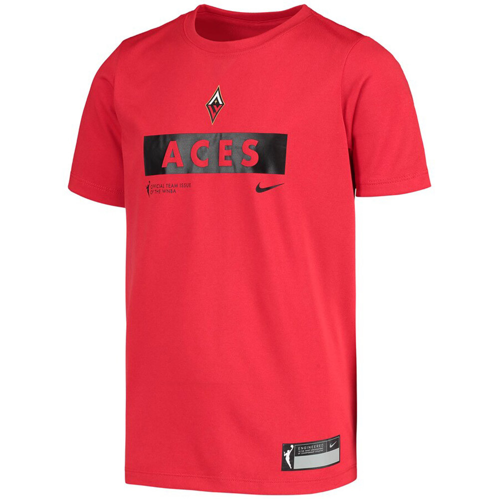 Junior WNBA Las Vegas Aces Essential Practice T-Shirt