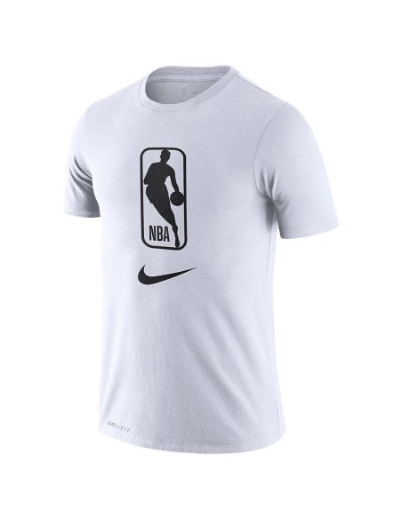 Buy Nike NBA Logo Dri-FIT White tee | 24Segons