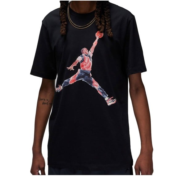 Jordan Acquista la T-shirt Brand Black | 24Segons