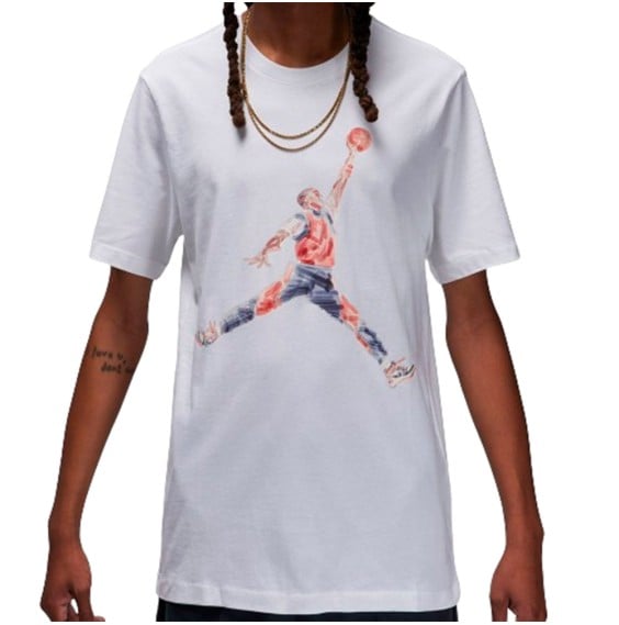 Jordan Acquista la T-shirt Brand White | 24Segons