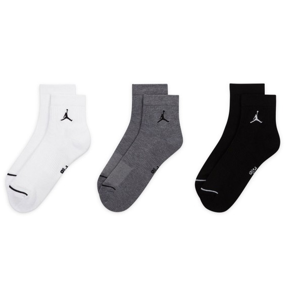 Jordan Acheter des chaussettes Everyday Black White Grey Black 3pr|24Segons