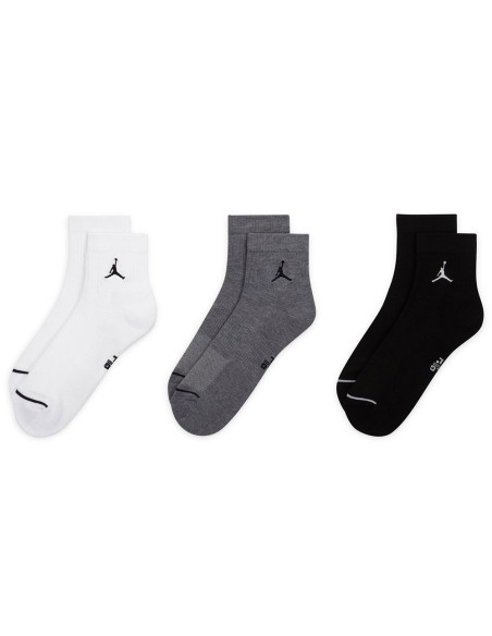 Jordan Acheter des chaussettes Everyday Black White Grey Black 3pr|24Segons