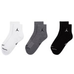 Calcetines Jordan Everyday Black White Grey Black 3pr